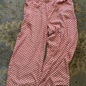 Fransa Elastic Waist Crop Pants (size medium)